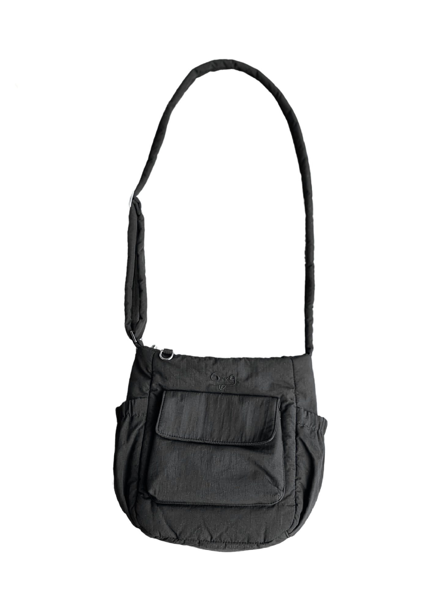 Puffer Cross-Body Sling (Black)
